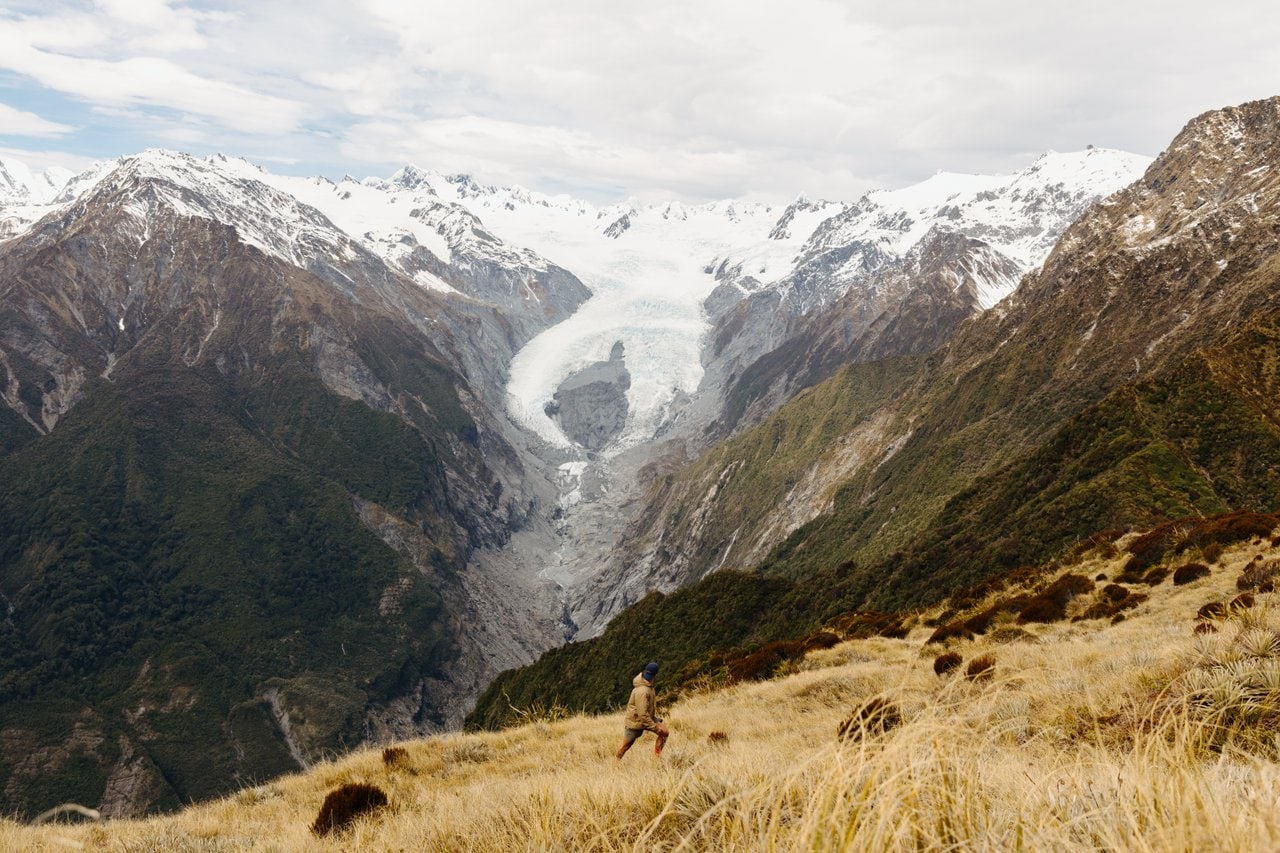 Franz Josef Glacier From Alex Knob Track